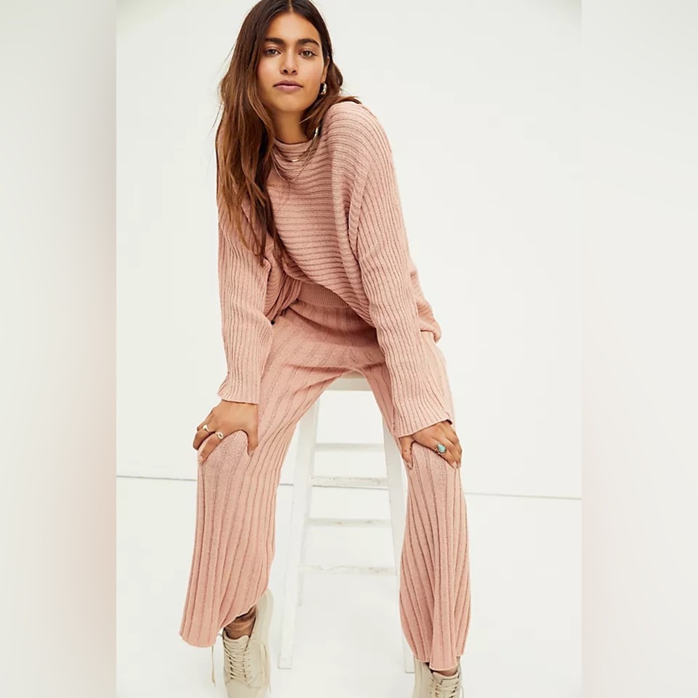 free people imogen sweater set